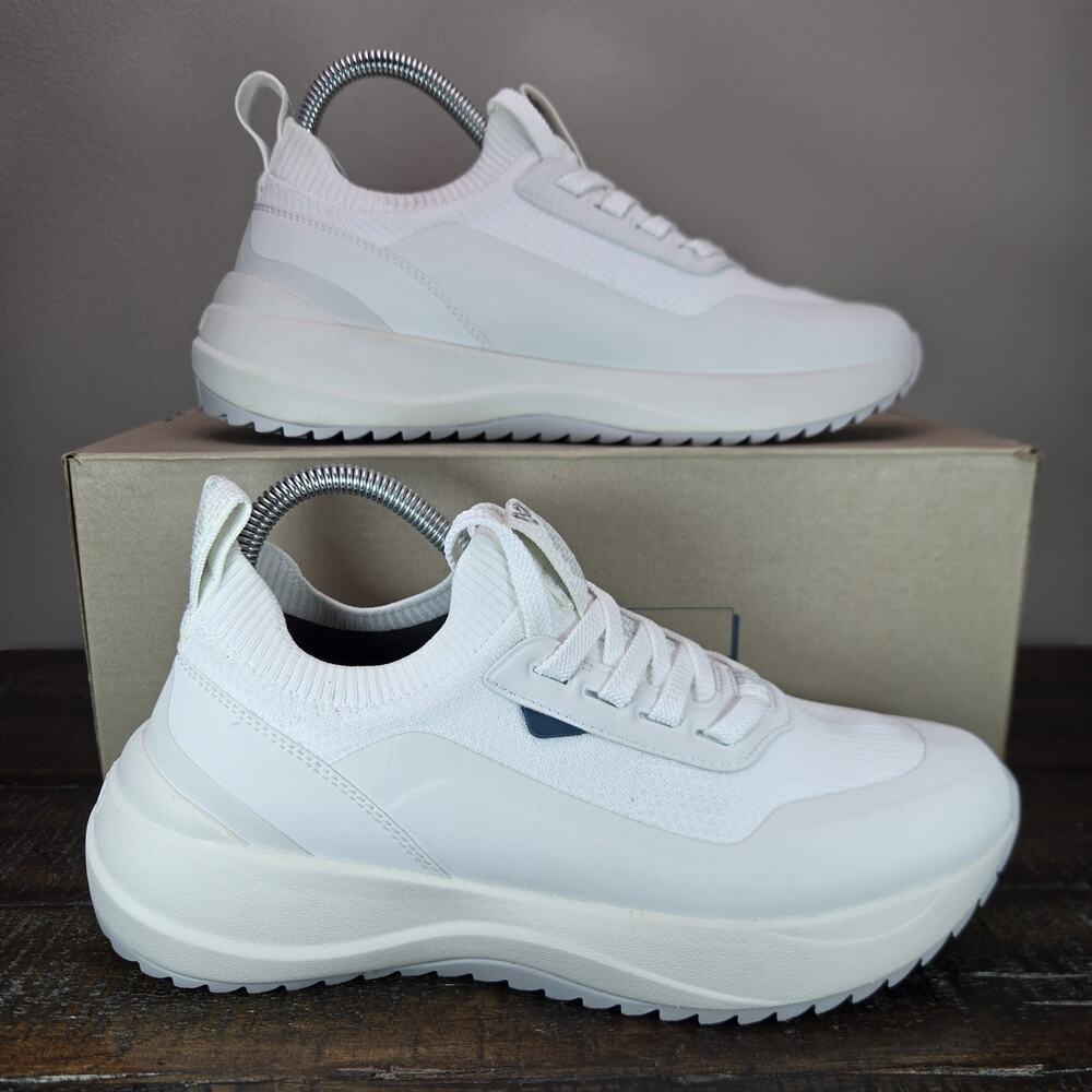 Vessi Stormburst Lowtop Womens Size 8 Waterproof Shoes Sneakers Hiking White